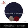 Hot Sale Women&#39;s Beret chapéu com flor